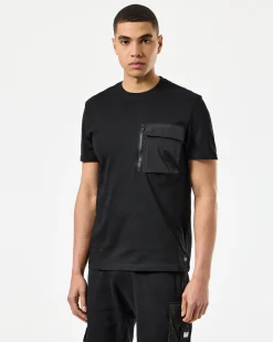 Takaji T-Shirt Schwarz