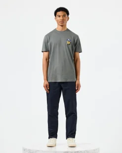 Talabot – Entspannte, maßgeschneiderte Hose in Marineblau