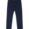 444 Tapered Jeans aus dunklem, ausgewaschenem Denim