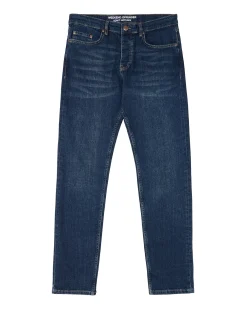 444 Tapered Jeans aus dunklem Vintage-Denim