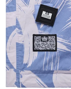 Technician Camo Baumwolljacke Kornblumenblau
