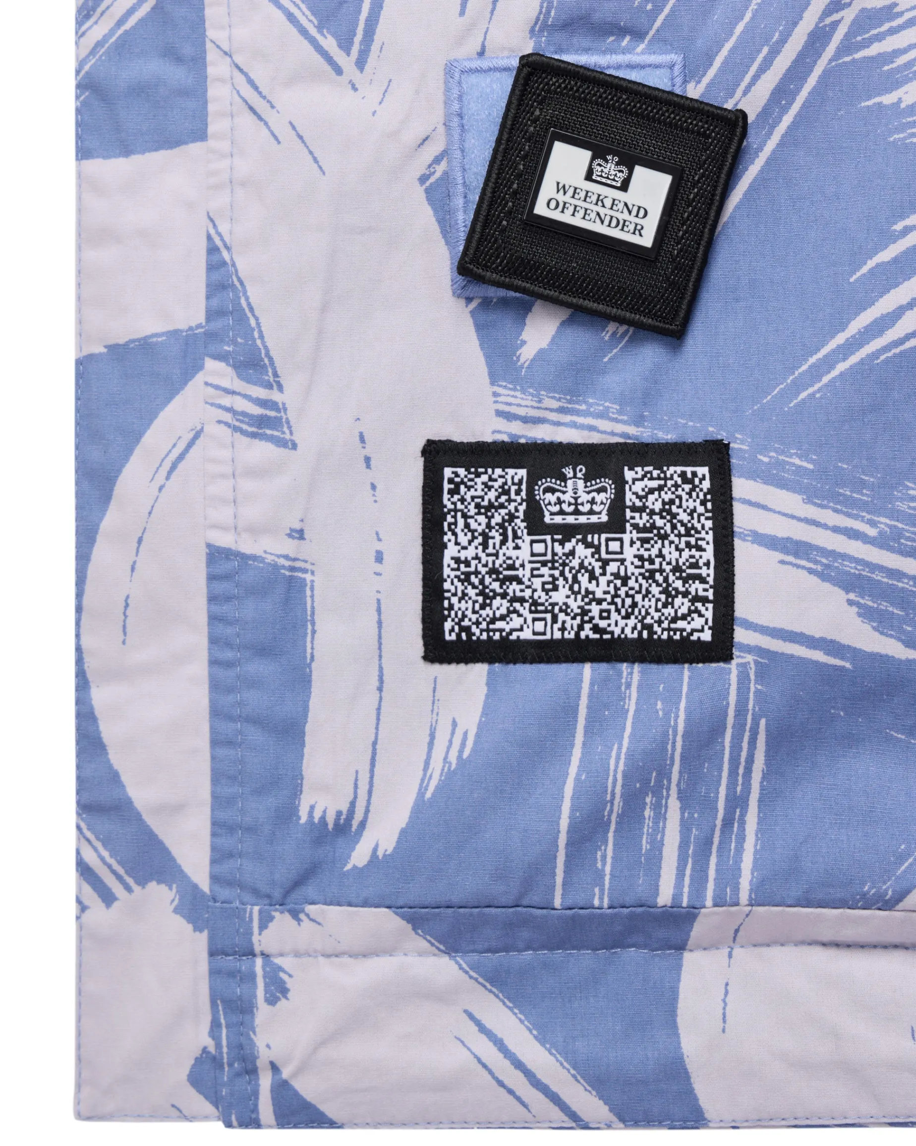 Technician Camo Baumwolljacke Kornblumenblau