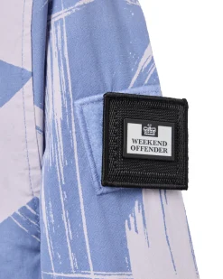 Technician Camo Baumwolljacke Kornblumenblau