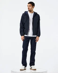Technician Jacke mit Netzfutter, Marineblau