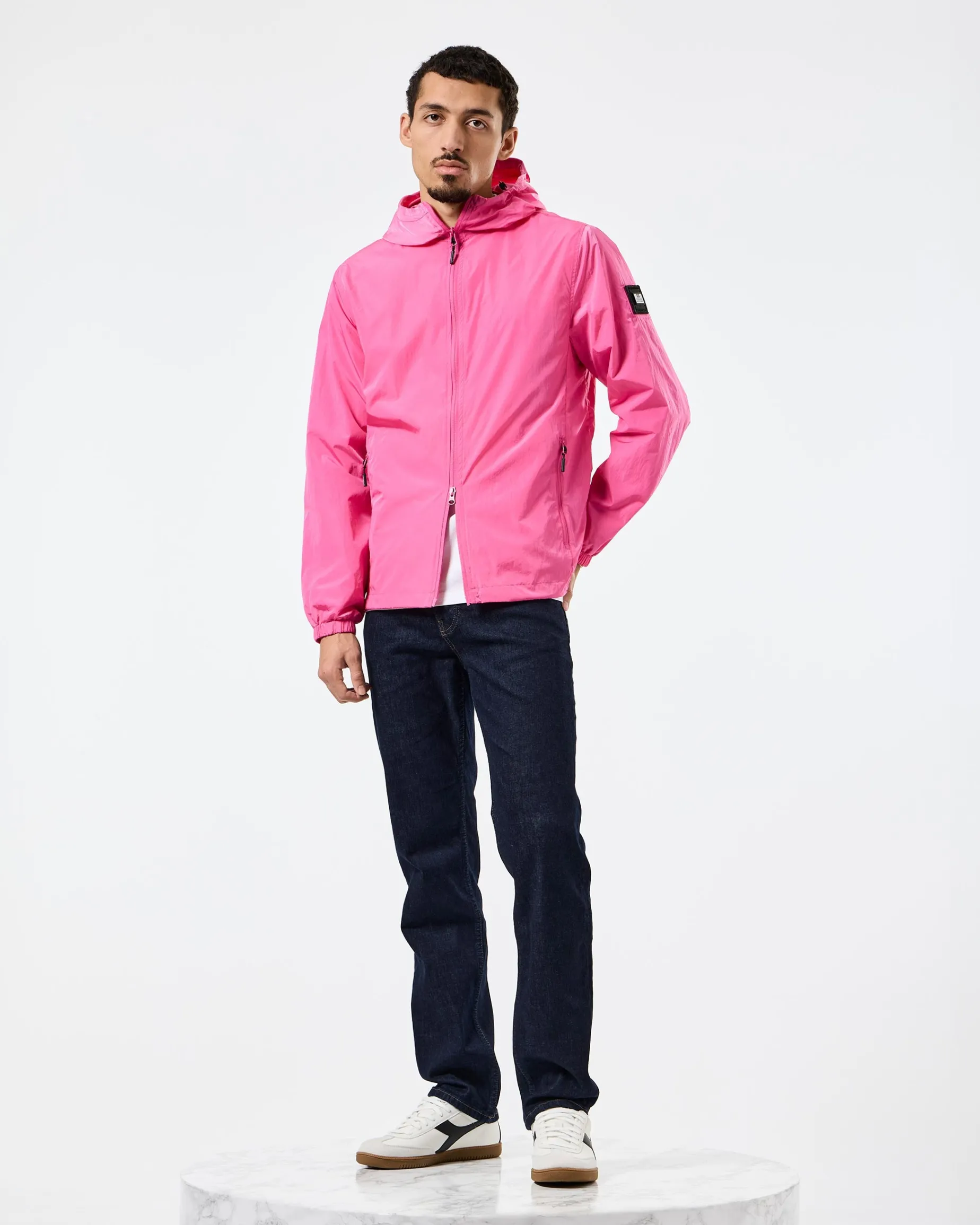 Technician Mesh-gefütterte Jacke Candy Pink
