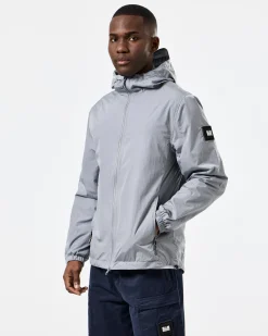 Technician Mesh-gefütterte Jacke Rauchgrau