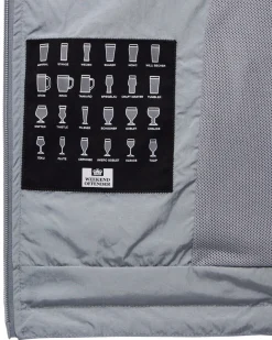 Technician Mesh-gefütterte Jacke Rauchgrau