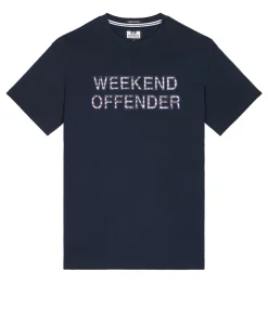 Tornaco T-Shirt Marineblau/Mid House Check