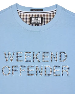 Tornaco T-Shirt Marineblau/Mid House Check