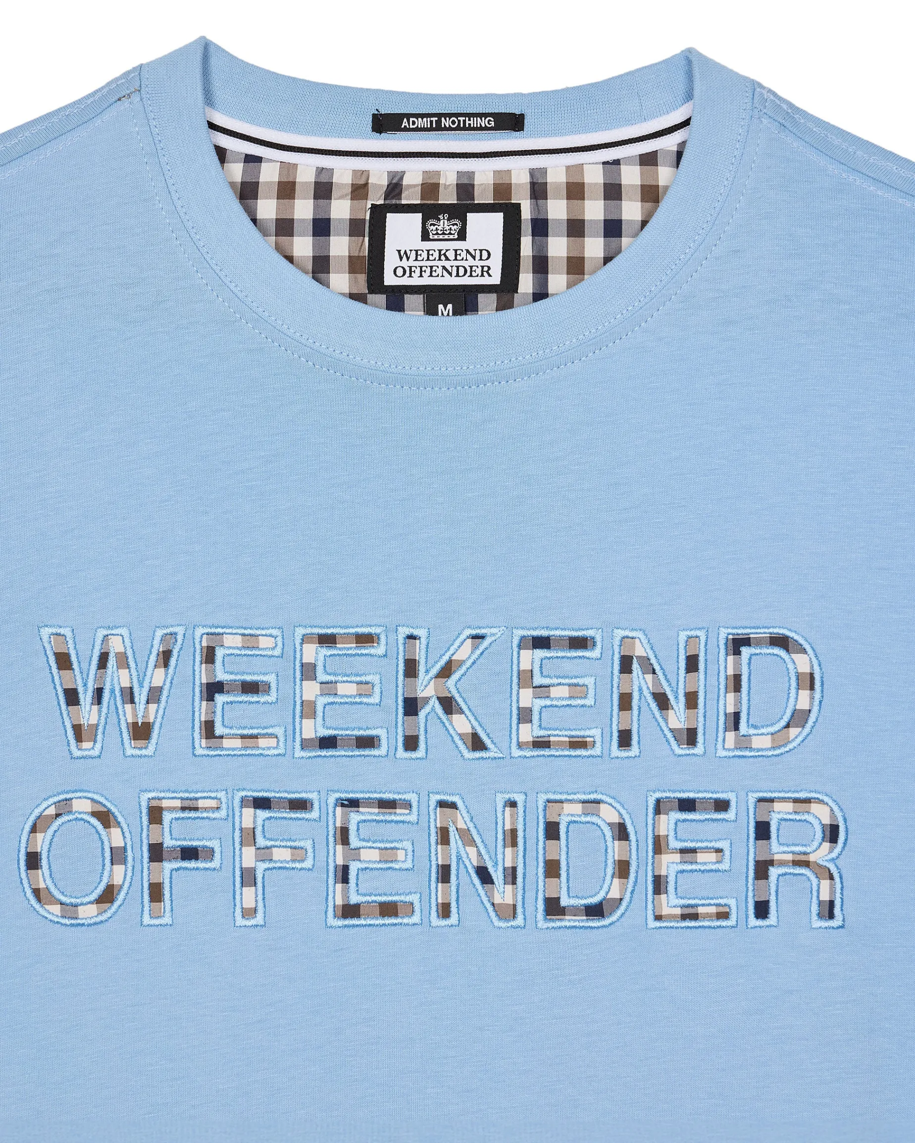Tornaco T-Shirt Marineblau/Mid House Check