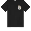 T-Shirt „Diggin“ in Schwarz