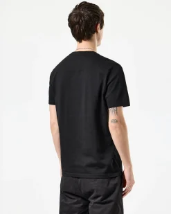 T-Shirt „Diggin“ in Schwarz
