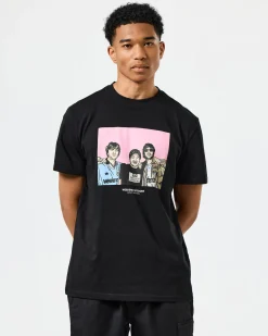 T-Shirt mit Grafik „Diego“ in Schwarz