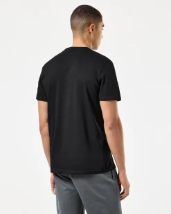 T-Shirt mit Grafik „London Calling“ in Schwarz