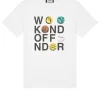T-Shirt mit Grafik „Pills“ Weiß
