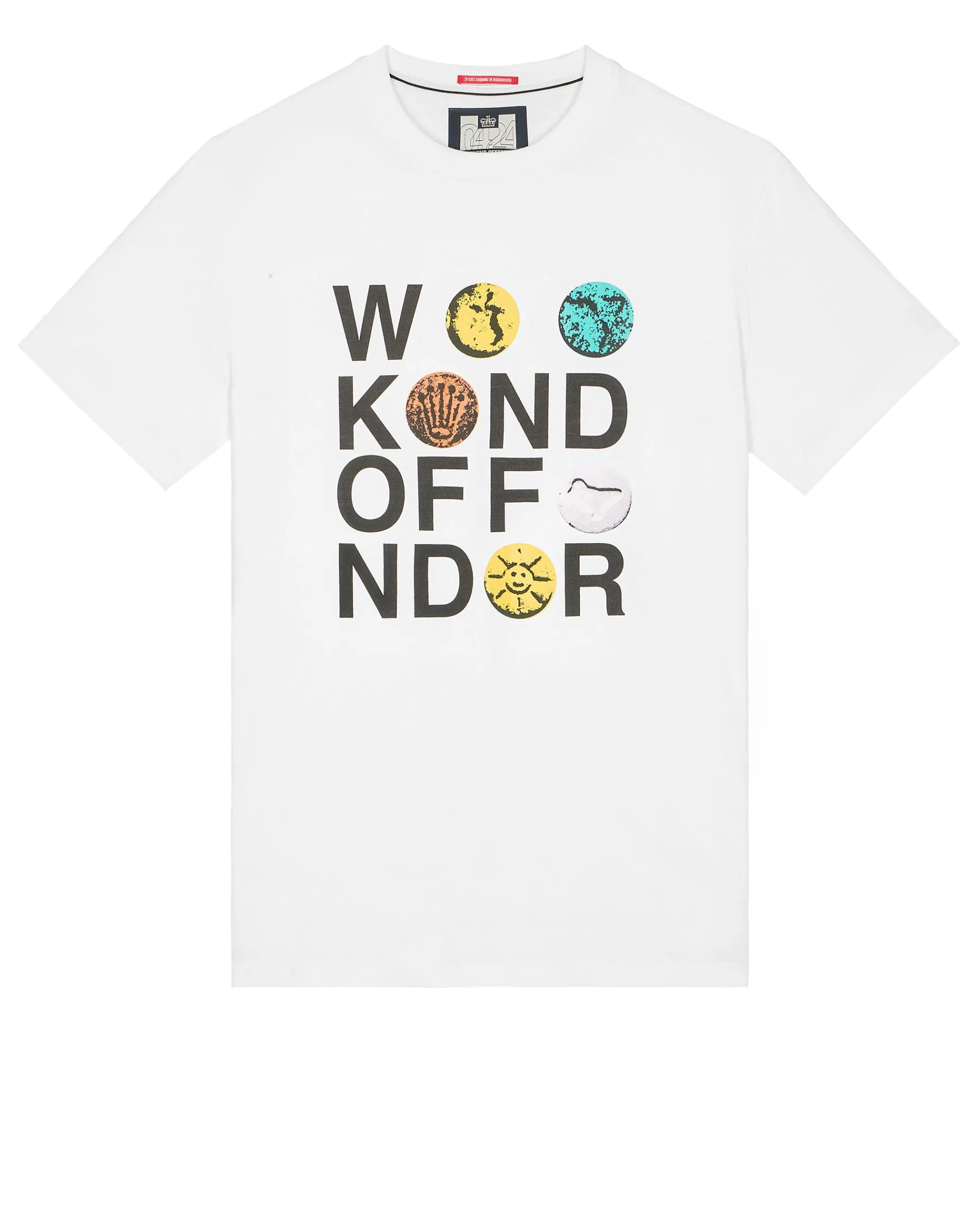 T-Shirt mit Grafik „Pills“ Weiß