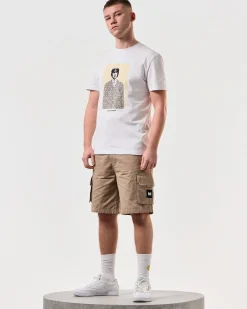 T-Shirt mit Grafik „Symphony“ Weiß