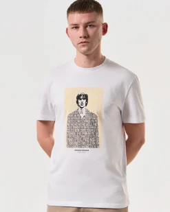 T-Shirt mit Grafik „Symphony“ Weiß