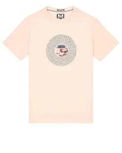 T-Shirt mit Grafik von Entertainment Alabaster
