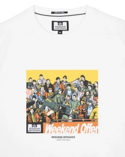 T-Shirt mit Grafik von Selhurst, Weiß