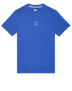 T-Shirt mit Smiley-Grafik Blauglocke