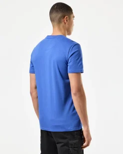 T-Shirt mit Smiley-Grafik Blauglocke