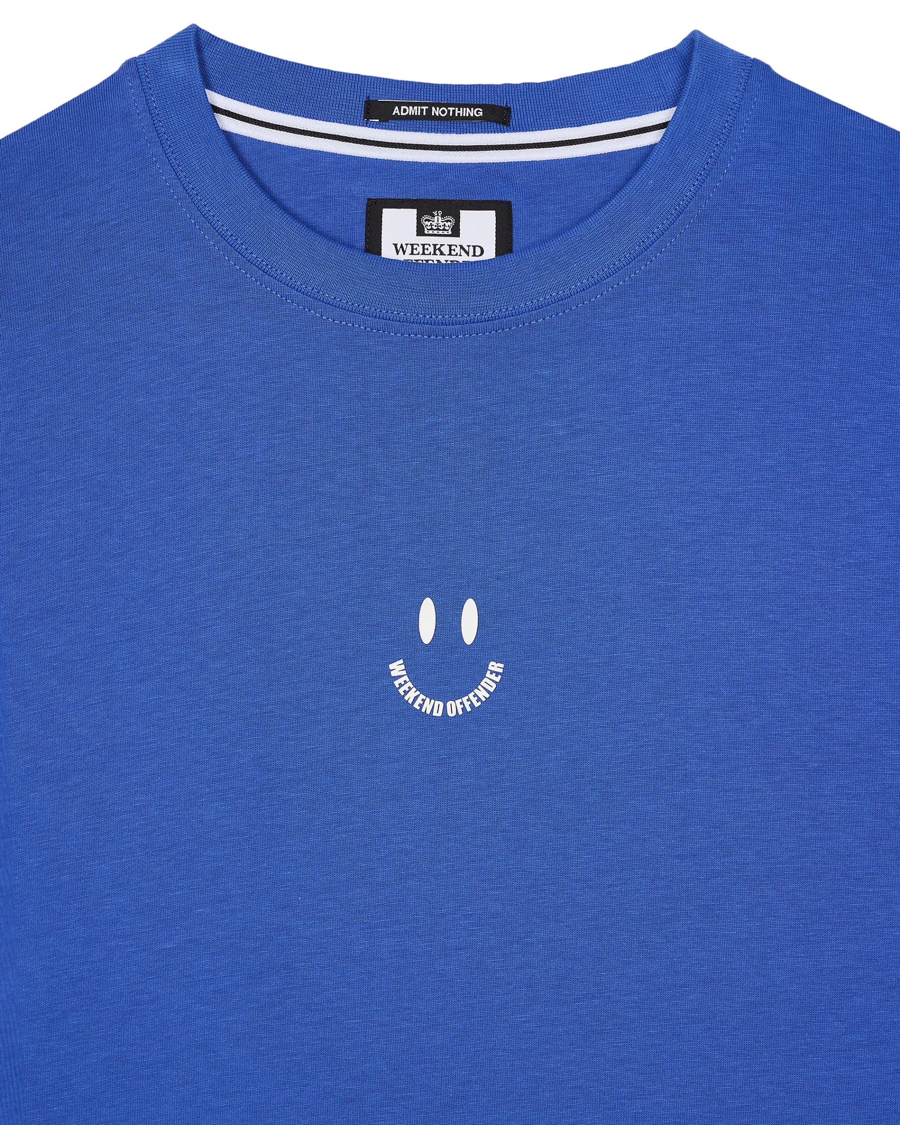 T-Shirt mit Smiley-Grafik Blauglocke