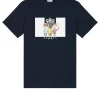 T-Shirt Weekend mit Grafik, Marineblau