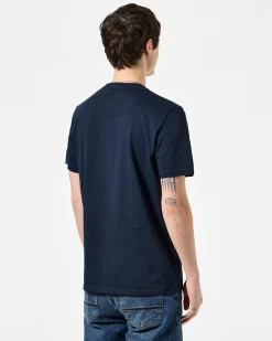 T-Shirt Weekend mit Grafik, Marineblau