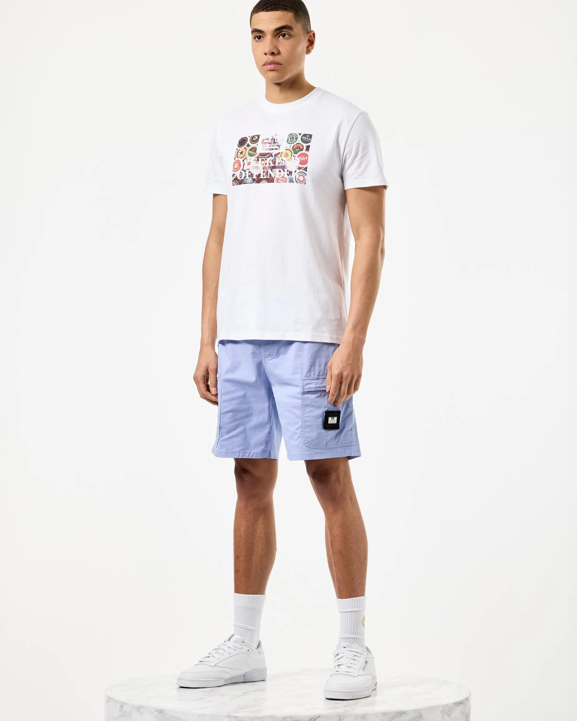Uptown Utility Shorts Kornblumenblau