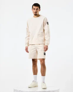 Uptown Utility-Shorts Alabaster