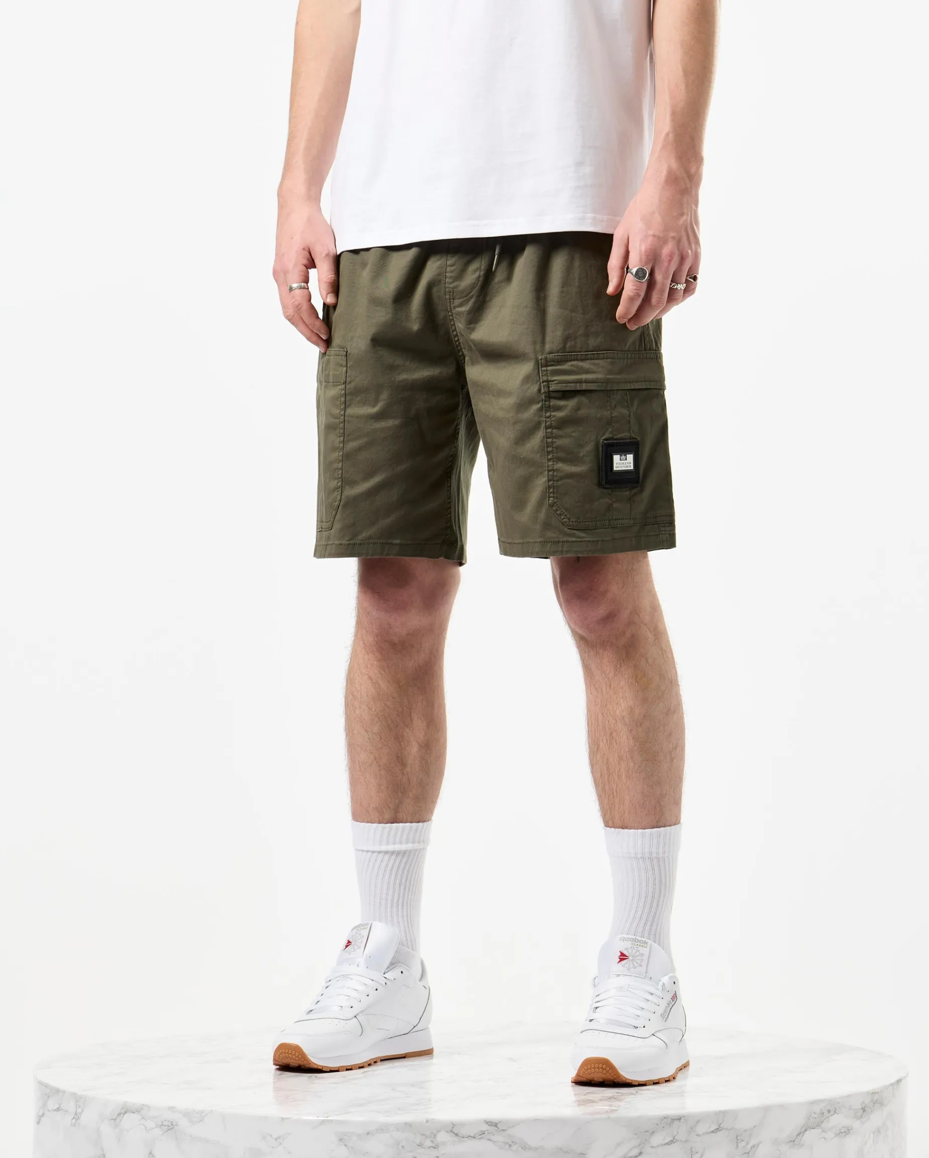 Uptown Utility-Shorts, Burggrün