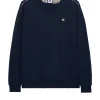 Vega Sweatshirt Marineblau/Mid House Check