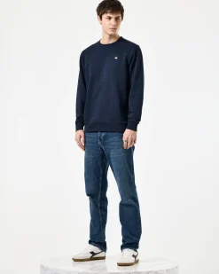 Vega Sweatshirt Marineblau/Mid House Check
