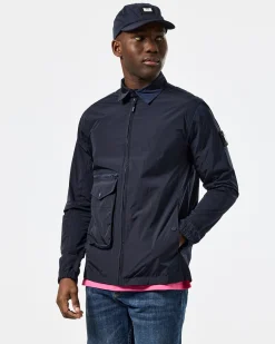 Vinnie Überhemd Navy