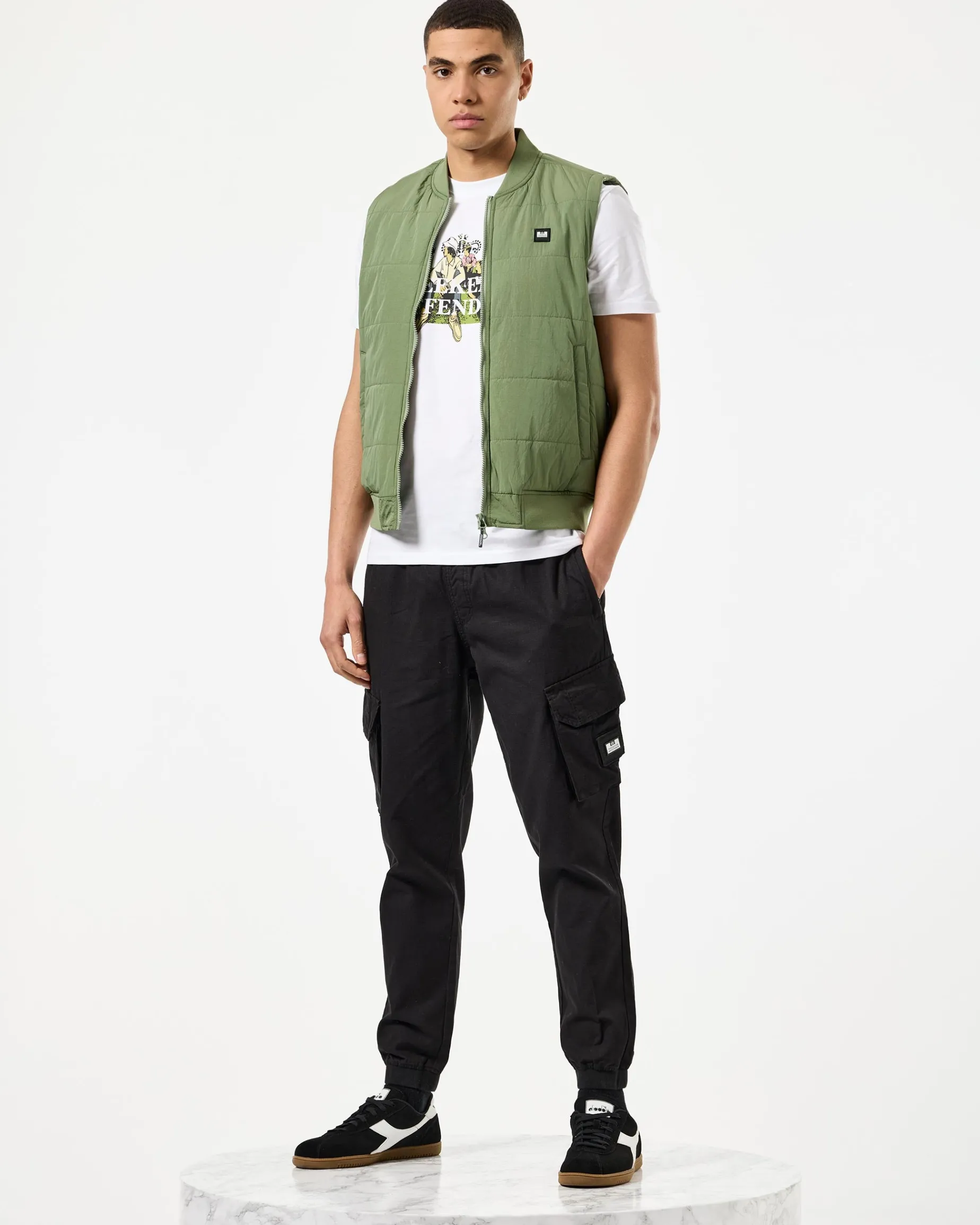 Weste Saharun Sapling Green