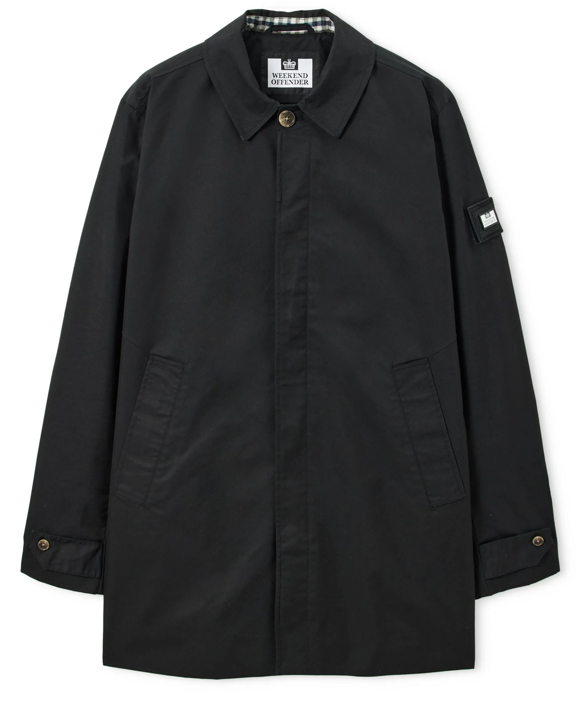 Whitehouse Mac Jacke Schwarz/House Check