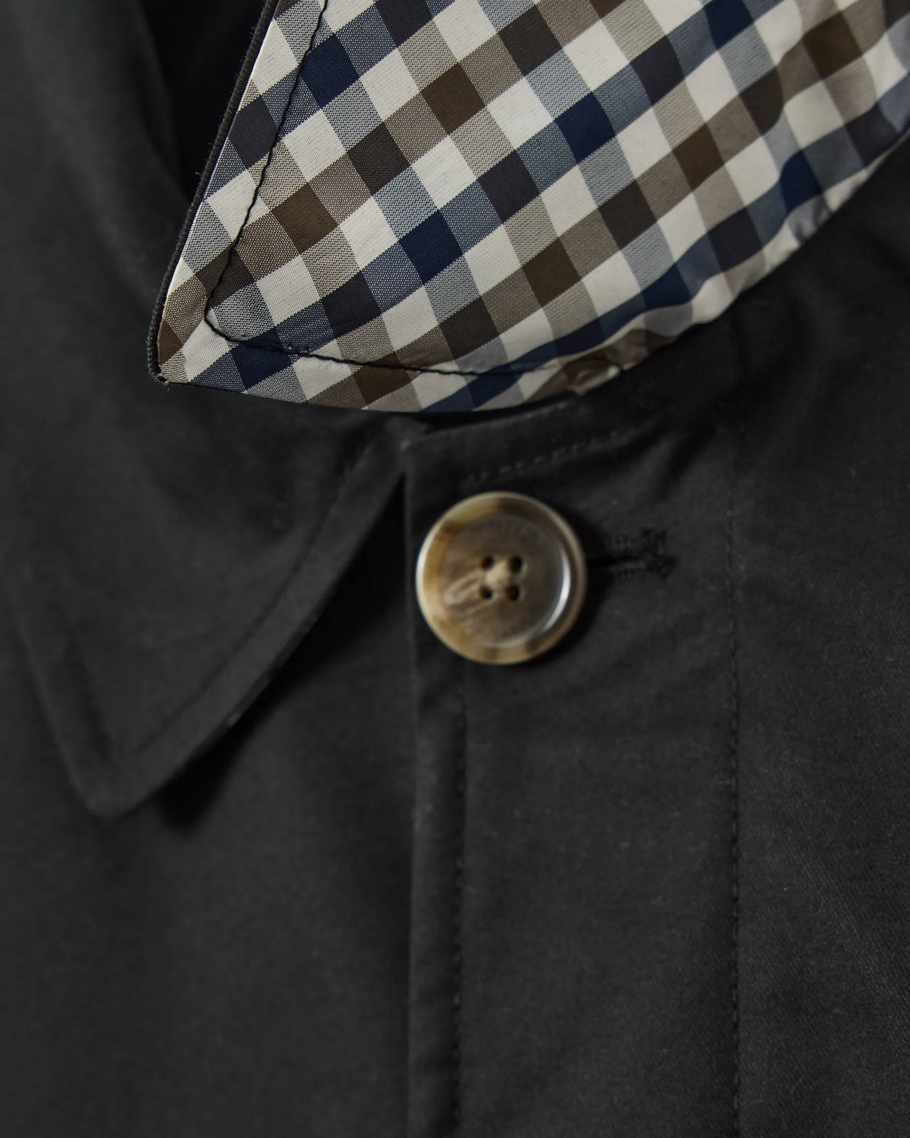 Whitehouse Mac Jacke Schwarz/House Check