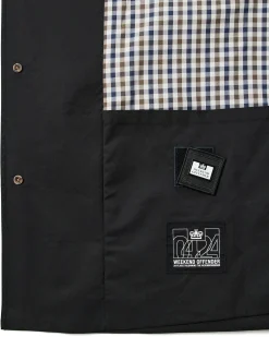 Whitehouse Mac Jacke Schwarz/House Check