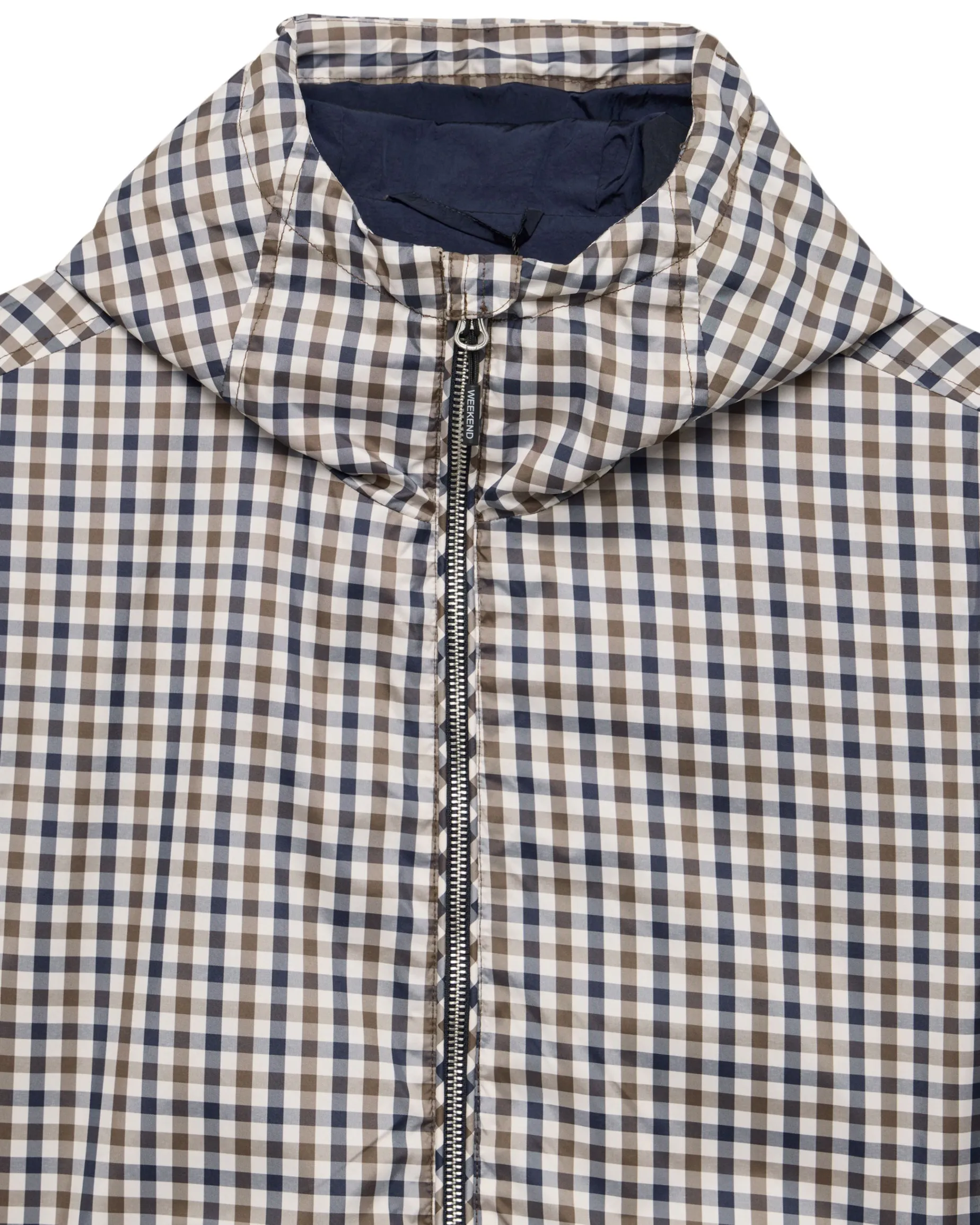 Windjacke „Campania“ mit Karomuster, mittelfarbenes House-Karomuster