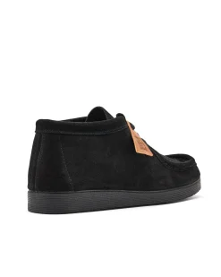 WO x Veras Leon Mokassinstiefel Schwarz
