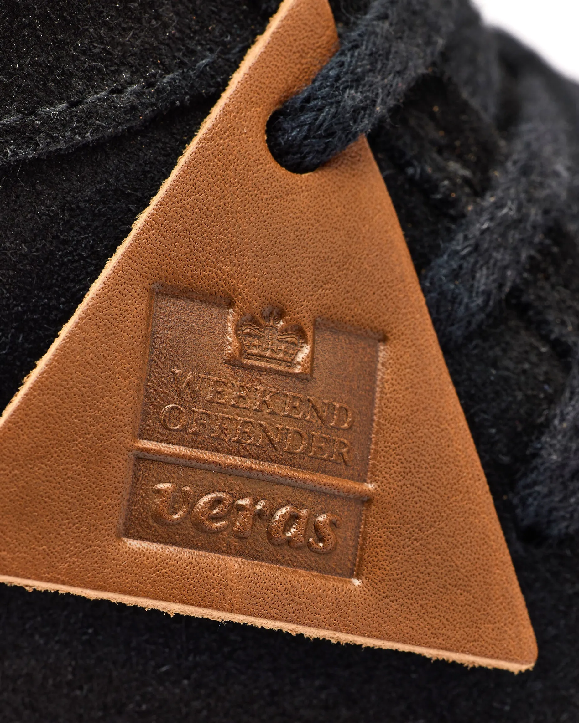 WO x Veras Leon Mokassinstiefel Schwarz