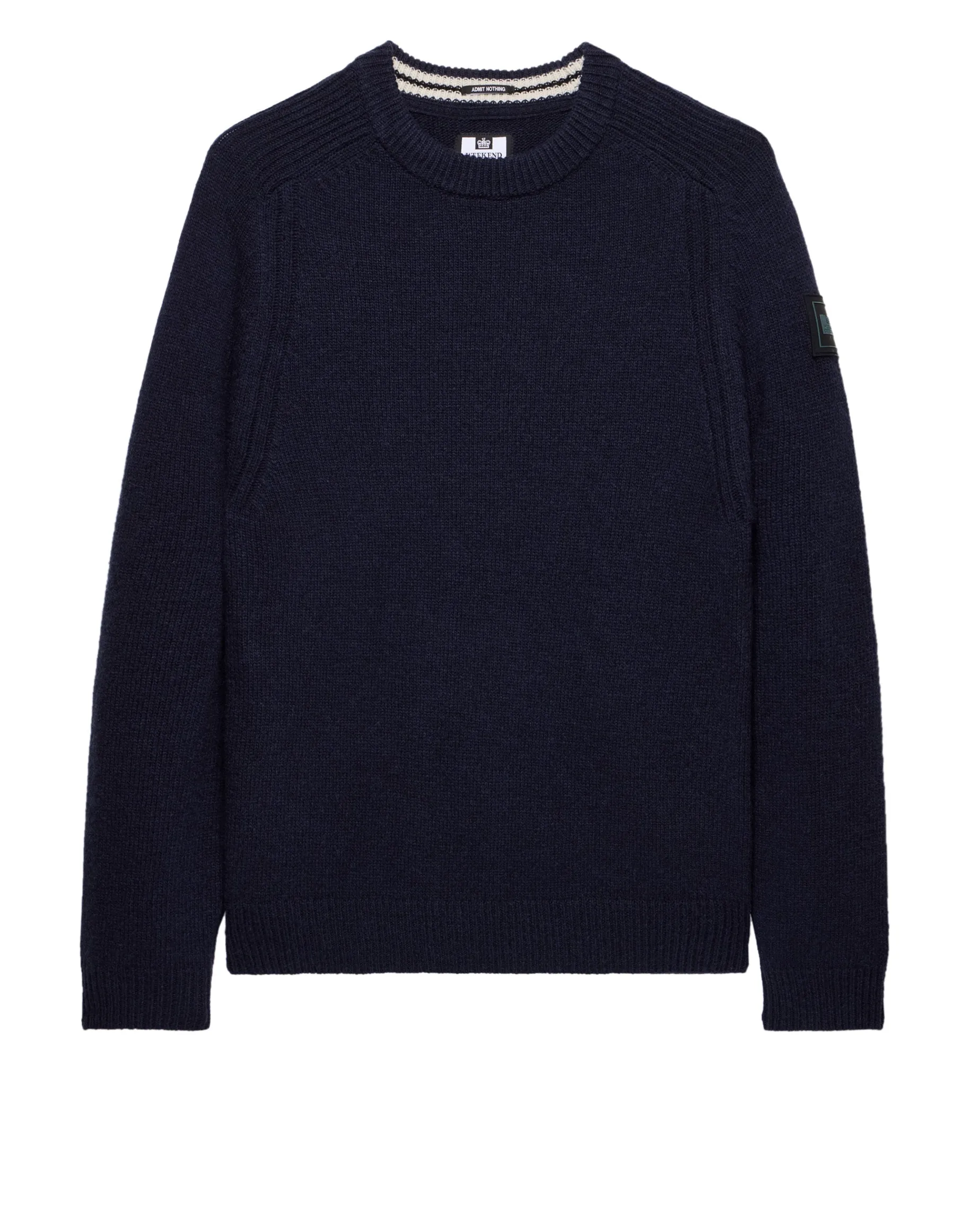 Zagreb Strickpullover aus Wolle Marine